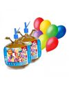 Kit 2 Bombole 50 Palloncini con Palloncini Omaggio