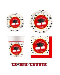 Kit Coordinato Tavola Laurea Dottore