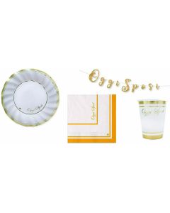 Kit Coordinato per Feste Oggi SPOSI