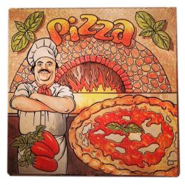 10 Scatole Cartone per Pizza 33x33cm