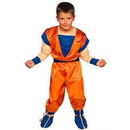 Costume Goku Dragon Ball Z con Muscoli Bambino Ufficiale