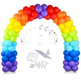 arco per palloncini in plastica per tavolo kit supporto per palloncini EPYSV Kit Arco Palloncino Supporto per palloncini ad arco supporto per arco per palloncini