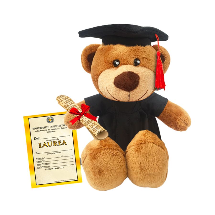 Peluche laurea shop