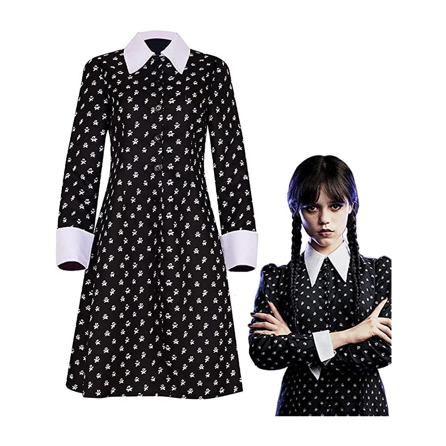 Vestito mercoledì addams cheap