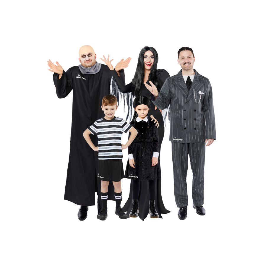 The Addams Family Costume Deluxe Mercoledì Bambina