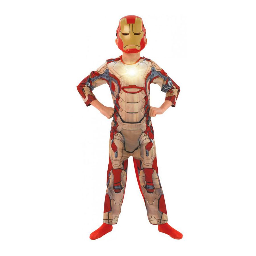 Costume Iron Man Deluxe Bambino