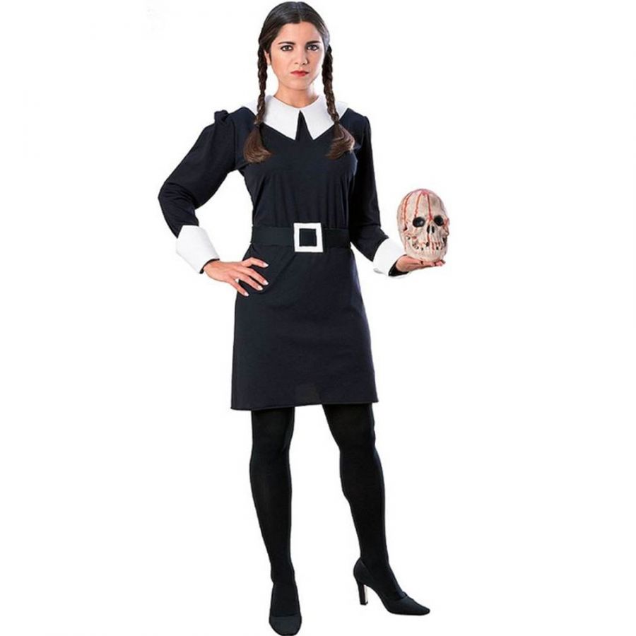 Costume Mercoledì addams donna più terrificante di Halloween