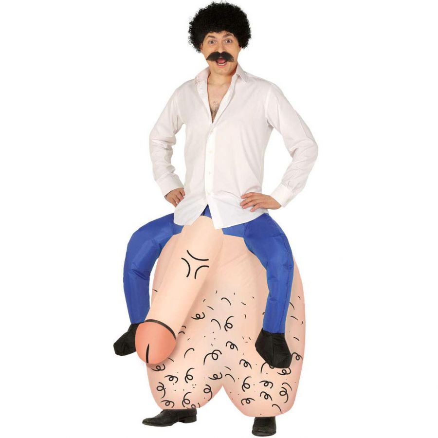 Costume Maxi Pene e Testicoli Gonfiabile