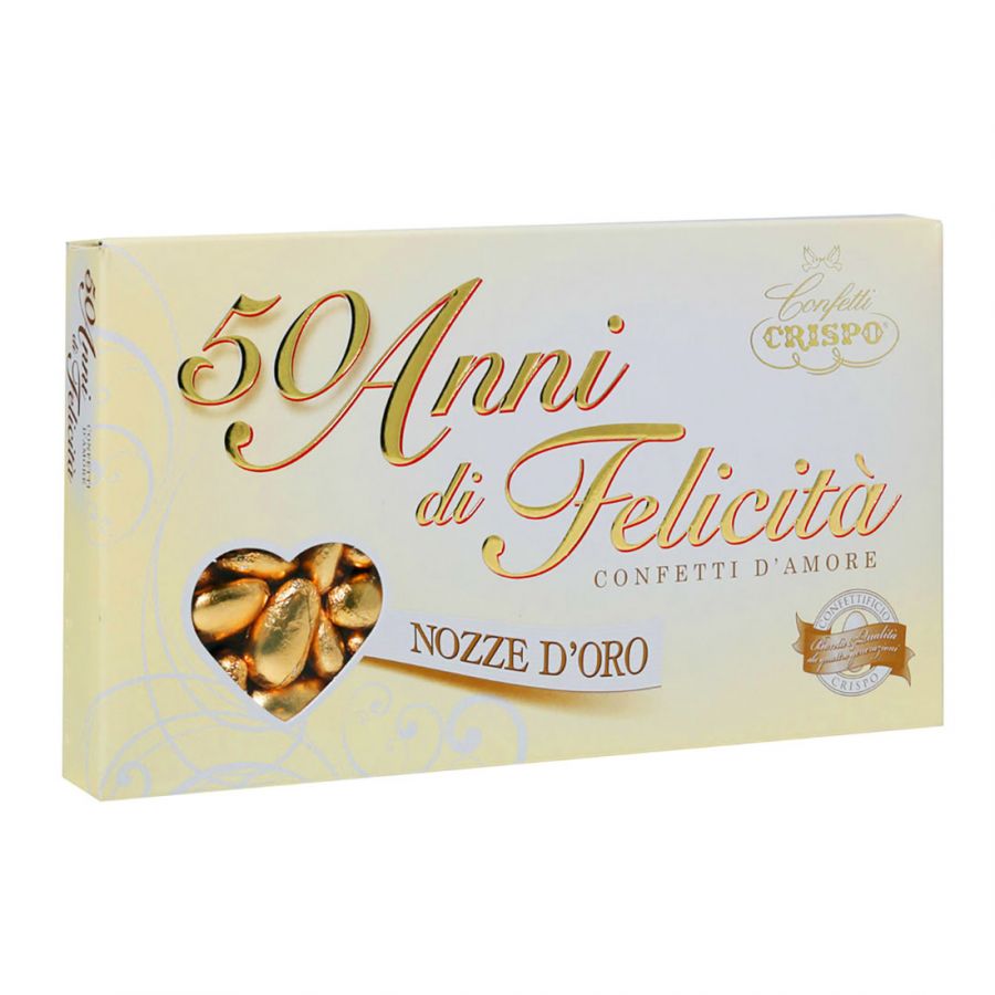 Confetti Crispo 50 Anni Oro