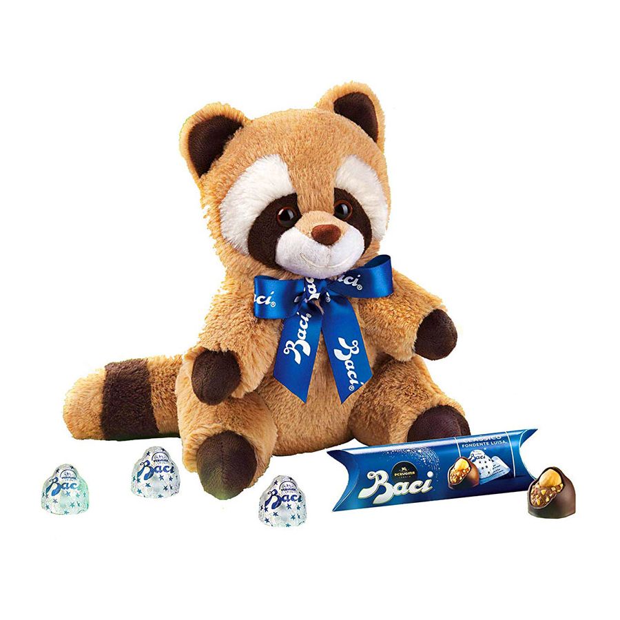 Peluche Orsetto Lavatore con Tubo Baci Perugina 37 5gr