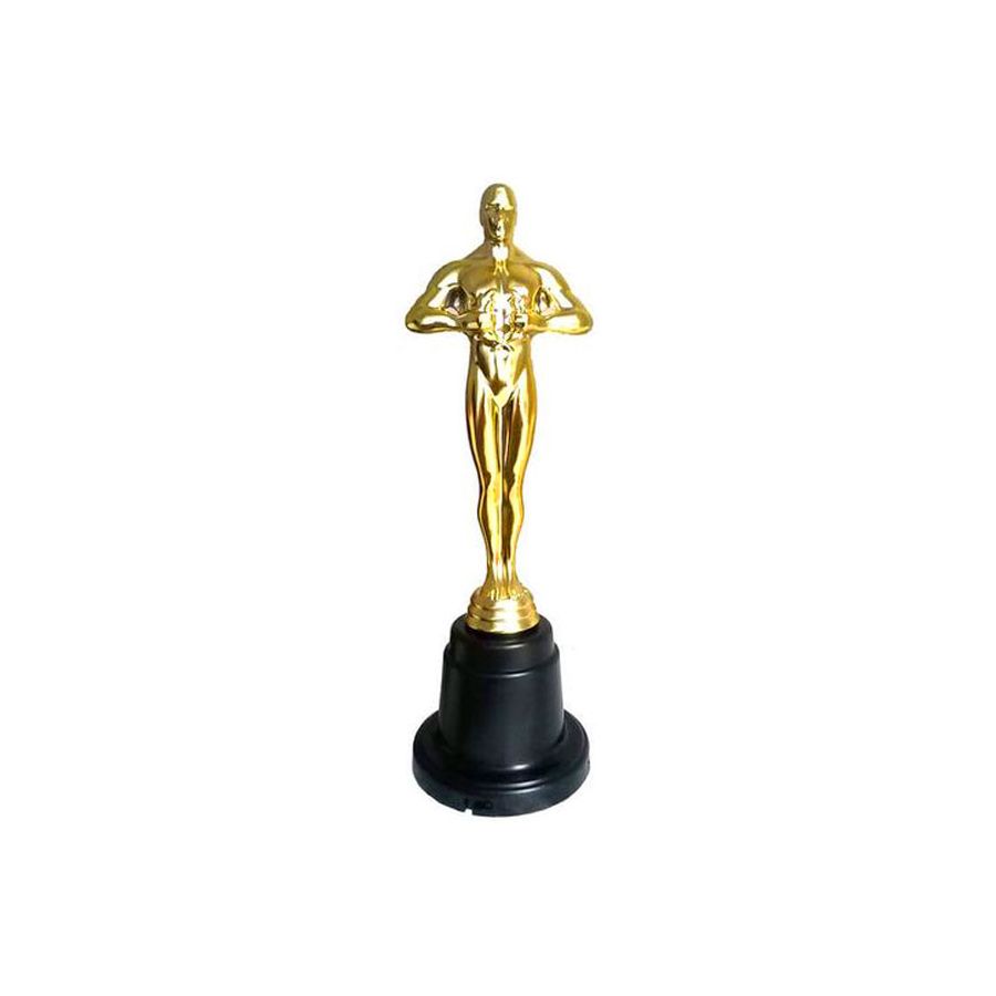 Statuetta Premio Oscar Winner con Etichetta da Scrivere 28cm