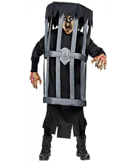 Costume Zombie in gabbia Tg. L/XL
