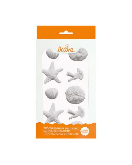 Decorazioni Zucchero Conchiglie