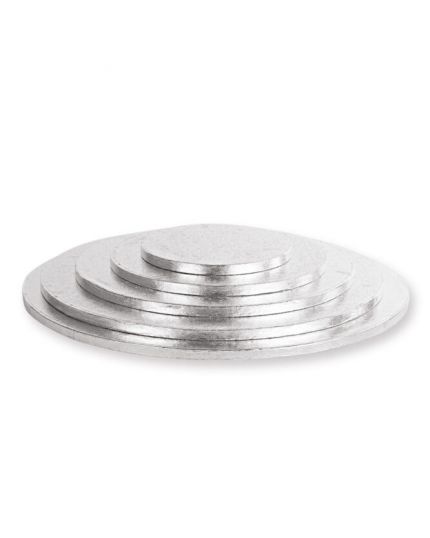 Sottotorta Rigidi Rotondi Argento linea Bakery Decora Dimensioni Assortite 
