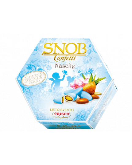 Confetti Crispo SNOB Lieto Evento Nascita Bambino 500 grammi