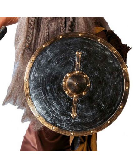 Scudo da Vichingo/Barbaro per Travestimenti e Cosplay 45CM