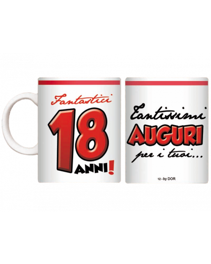 Tazza in Ceramica con Età Assortite 