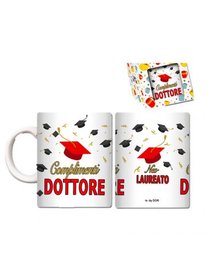 Tazza in Ceramica Complimenti Dottore 