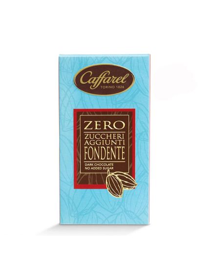 Tavoletta Cioccolato al Cioccolato al Latte o Fondente Senza Zucchero Caffarel 100Gr
