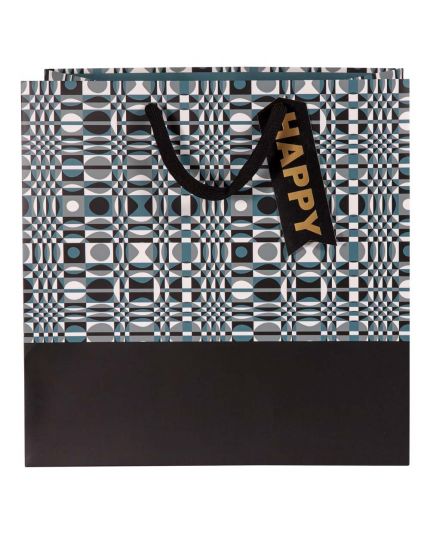 Shopper Carta Black Label 38x38x21,5cm  