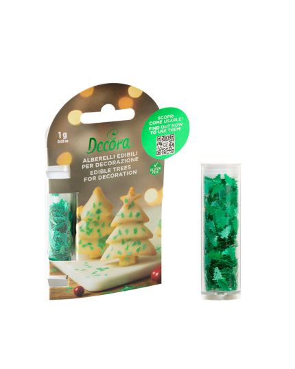 Decorazioni Edibili Alberelli di Natale Decora 