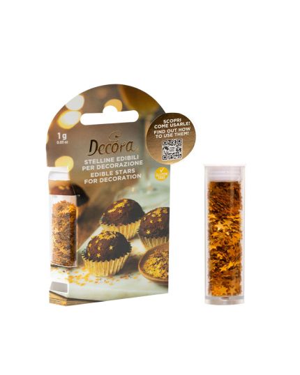 Decorazioni Edibili Stelline Dorate Decora 