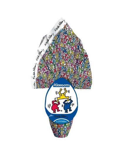 Uovo al Cioccolato Fondente Limited Edition KEITH HARING 240g