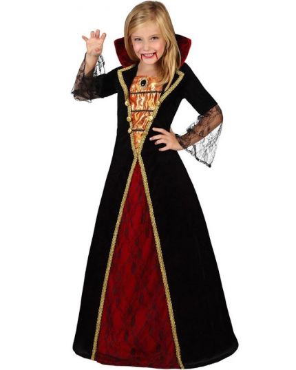 Costume Vampiressa Bambina Tg. 5-6 anni