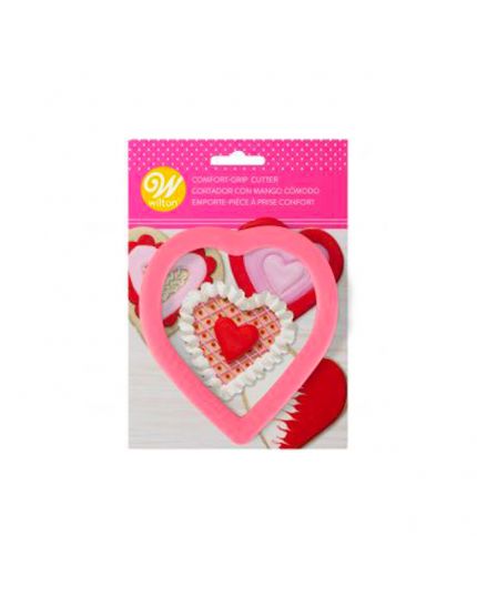 Tagliabiscotti in Metallo Cuore