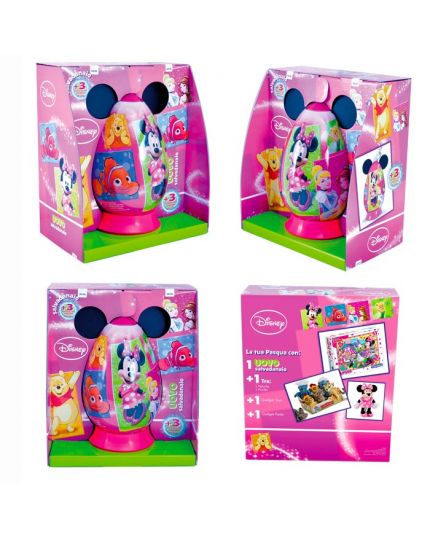 Uovo Salvadanaio delle Sorprese Disney Minnie