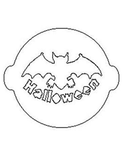 Stencil per Torte Pipistrello Halloween 25cm