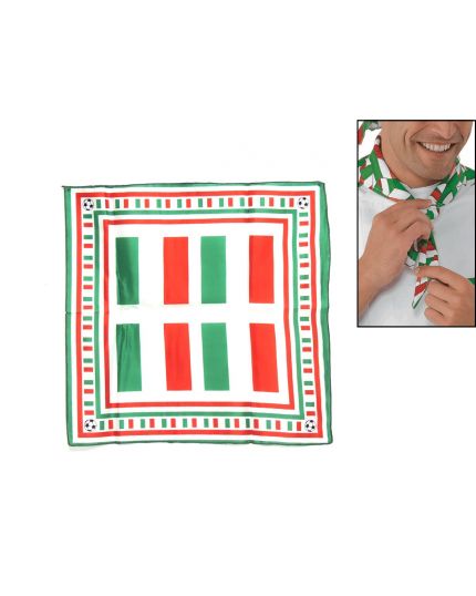 Bandana Tricolore Italia in Tessuto