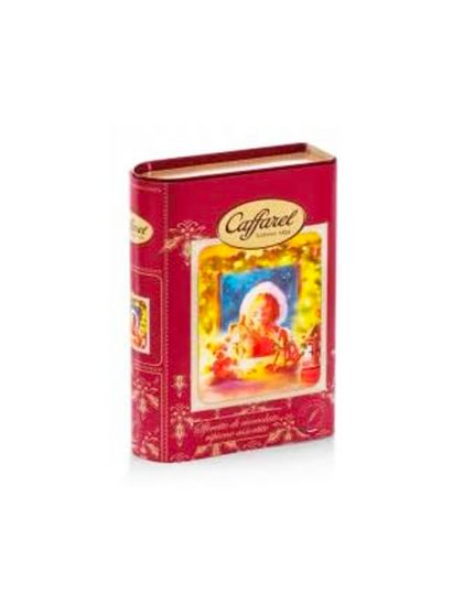 Praline al Latte in Scatola di Metallo Libro Caffarel 210Gr