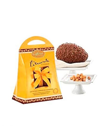 Uovo Pasqua Caffarel Latte Gianduia con Nocciole Piemonte Classico 530gr