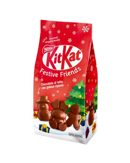 Kit Kat Figure Natalizie di Cioccolato 147gr