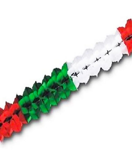 Festone Tricolore Italia in Carta 3Mt