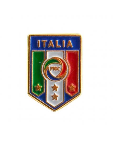 Distintivo in Metallo Tricolore Italia Azzurri