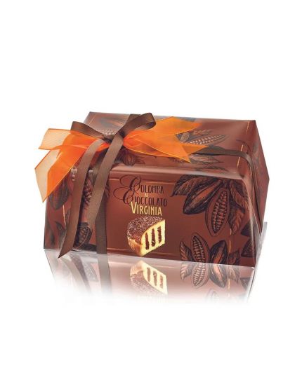 Colomba al Cioccolato Total Black Incartata Virginia 850gr