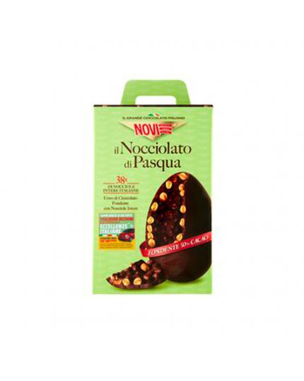 Uovo Pasqua Nocciolato Fondente Novi 370Gr
