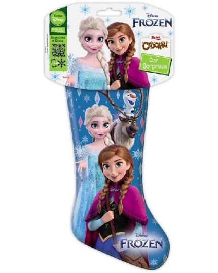 Calza della Befana Frozen 160 g - Anna Elsa Olaf