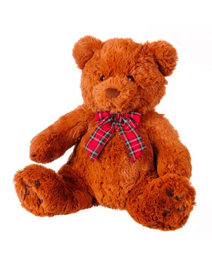 Mega Peluche Teddy Bear Marrone con Fiocco 100cm