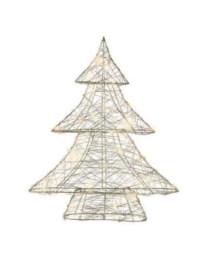 Albero Natale Luci Led Calde Varie Dimensioni