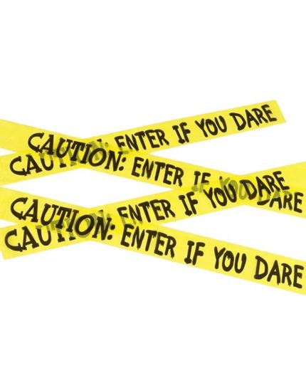 Nastro Caution Enter If You Dare 