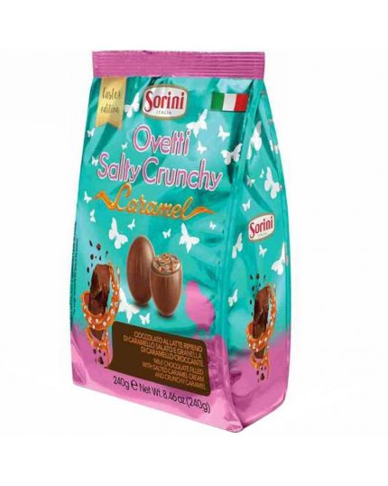 Ovetti Cioccolato Salty Crunchy Caramello 240 gr