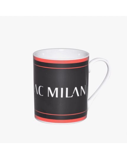 Tazza Ufficiale in Ceramica Nera AC Milan