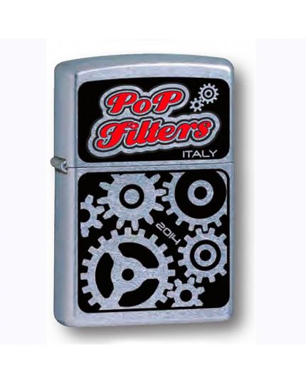 Accendino Zippo Pop Filter Logo 