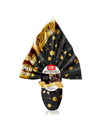 Uovo Cioccolato Extra Fondente 70% Rovelli 400gr il Gusto Intenso del Cacao