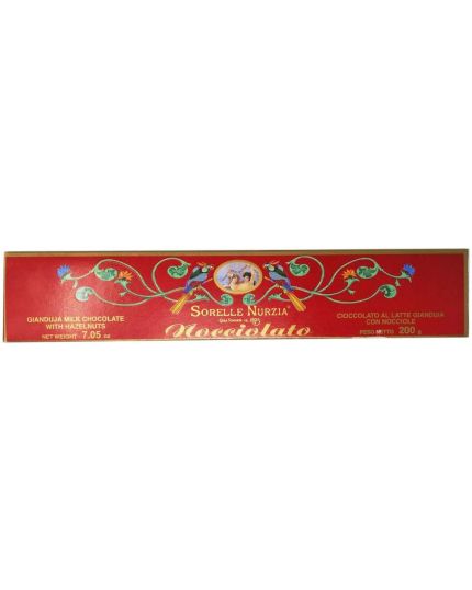 Torrone Gianduia Nocciole Sorelle Nunzia 200gr