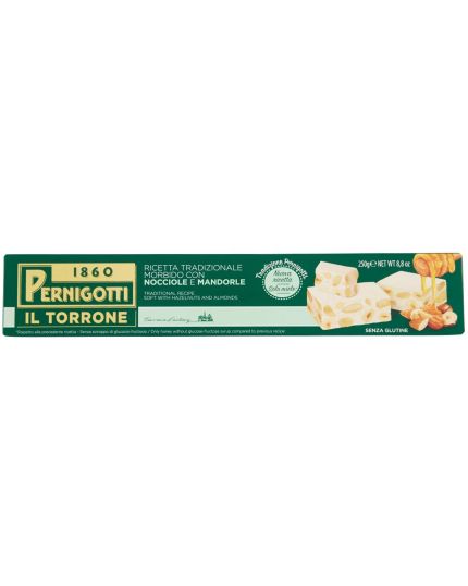 Torrone Morbido con Nocciole e Mandorle Pernigotti 250gr