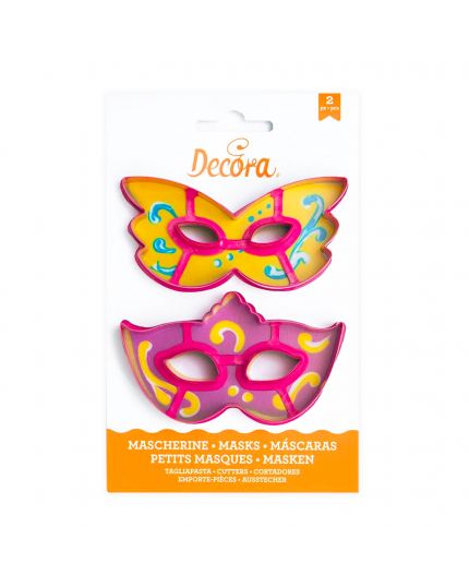Set 2 Tagliapasta Maschera di Carnevale